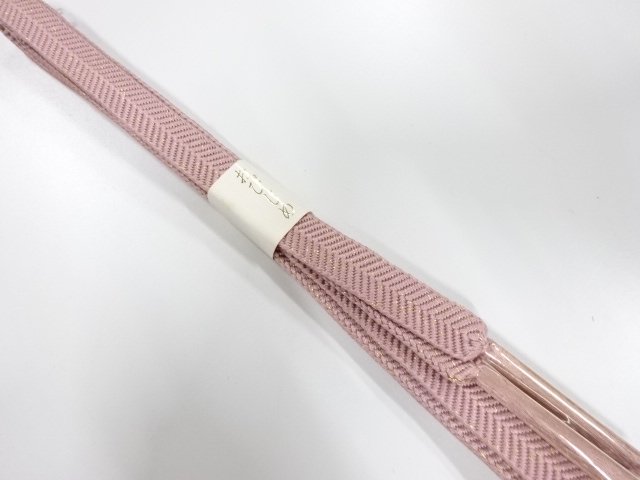 未使用品　正絹　手組帯締め